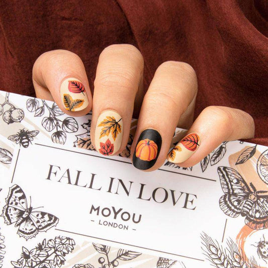 Fall in Love 06 ✦ Nail Stamping Plate - MoYou London