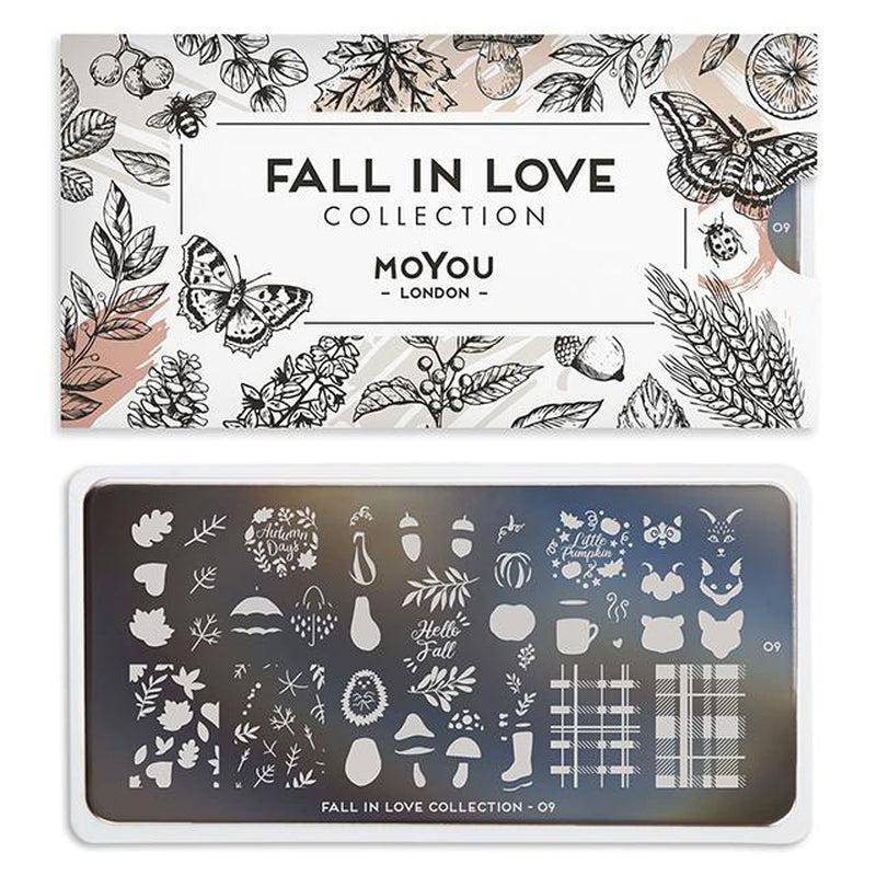 Fall in Love 09 ✦ Nail Stamping Plate - MoYou London