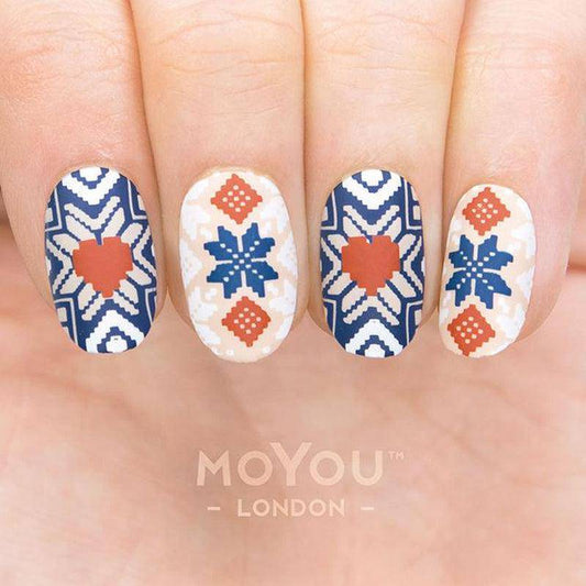 Festive 04 ✦ Nail Stamping Plate - MoYou London