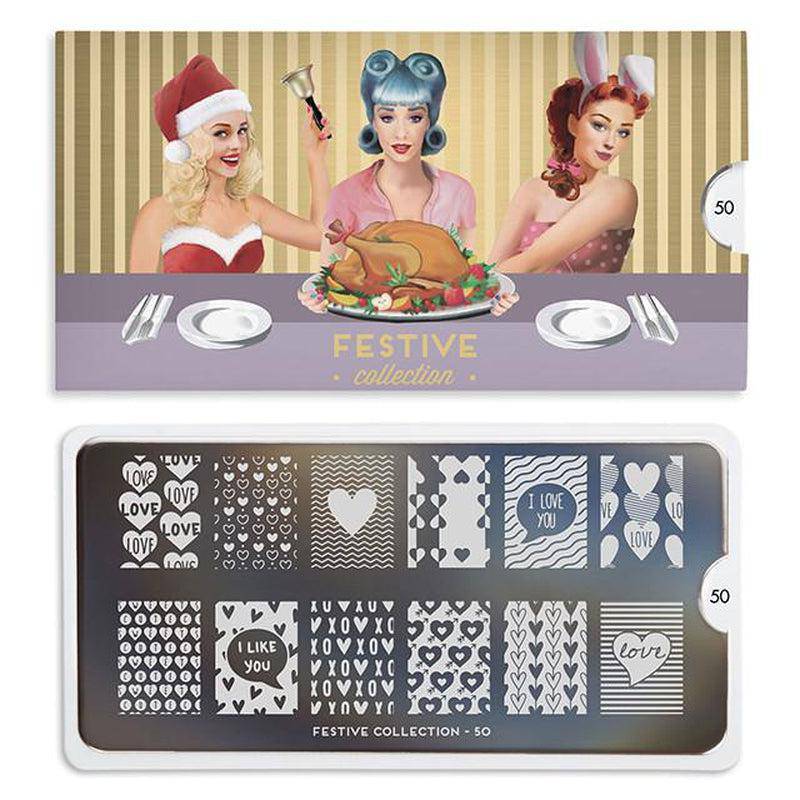Festive 50 ✦ Nail Stamping Plate - MoYou London