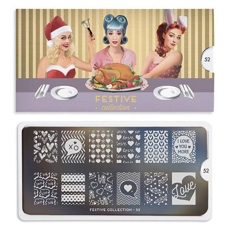 Festive 52 ✦ Nail Stamping Plate - MoYou London