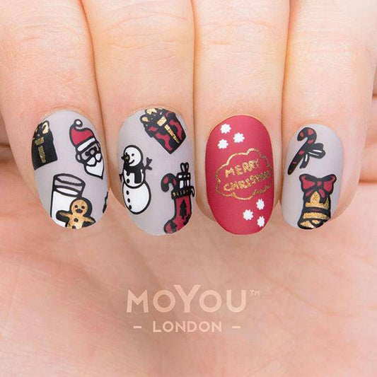 Festive 55 ✦ Nail Stamping Plate - MoYou London