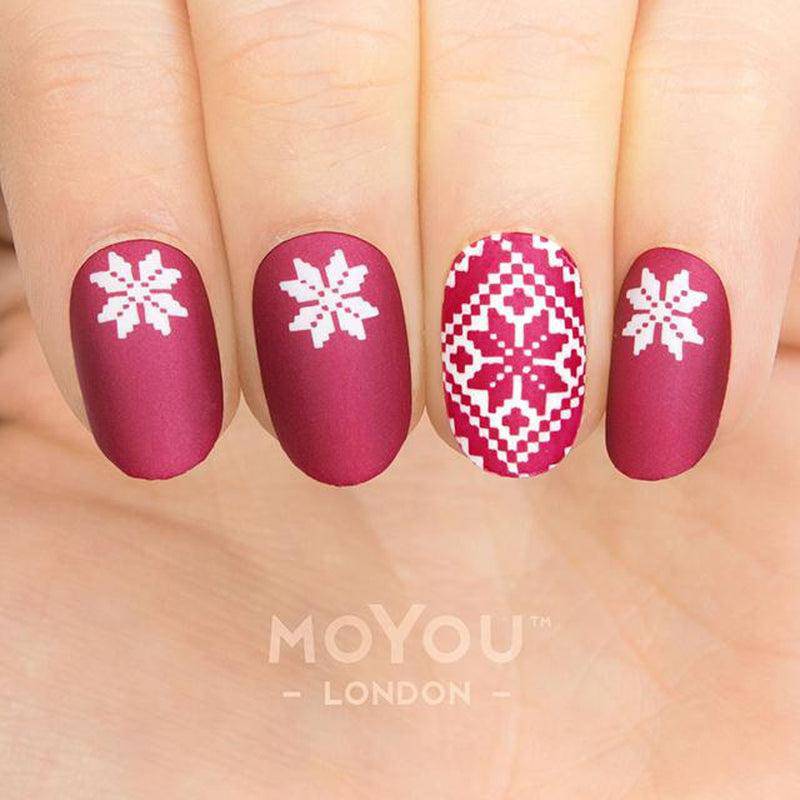 Festive 64 ✦ Nail Stamping Plate - MoYou London
