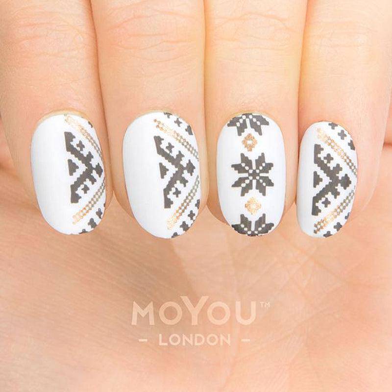 Festive 64 ✦ Nail Stamping Plate - MoYou London