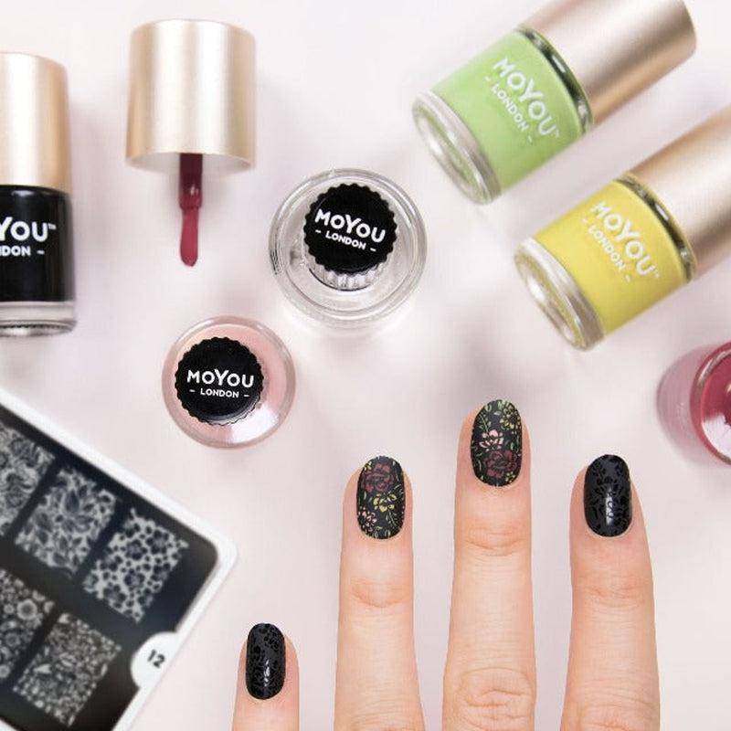 Flower Power 12 ✦ Nail Stamping Plate - MoYou London