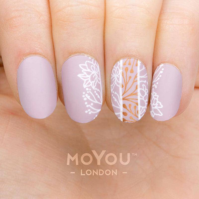 Flower Power 23 ✦ Nail Stamping Plate - MoYou London