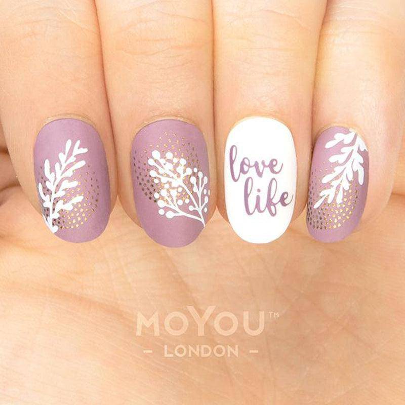Flower Power 28 ✦ Nail Stamping Plate - MoYou London