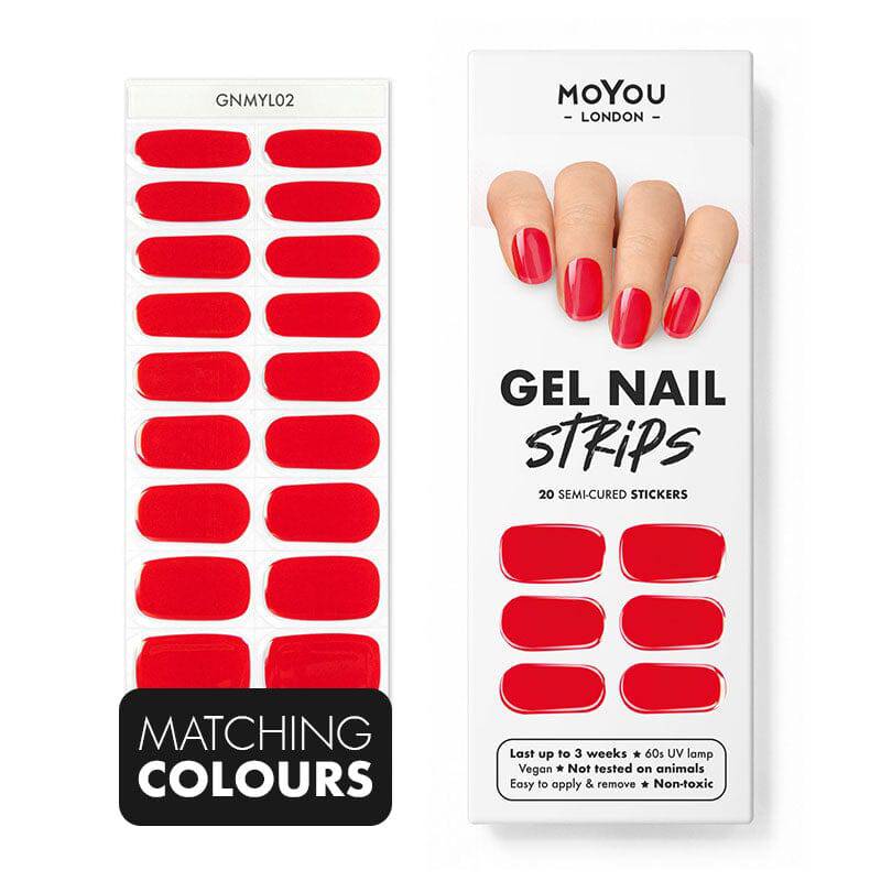 Gel Toe Strip ★ Red Riding Hood - MoYou London