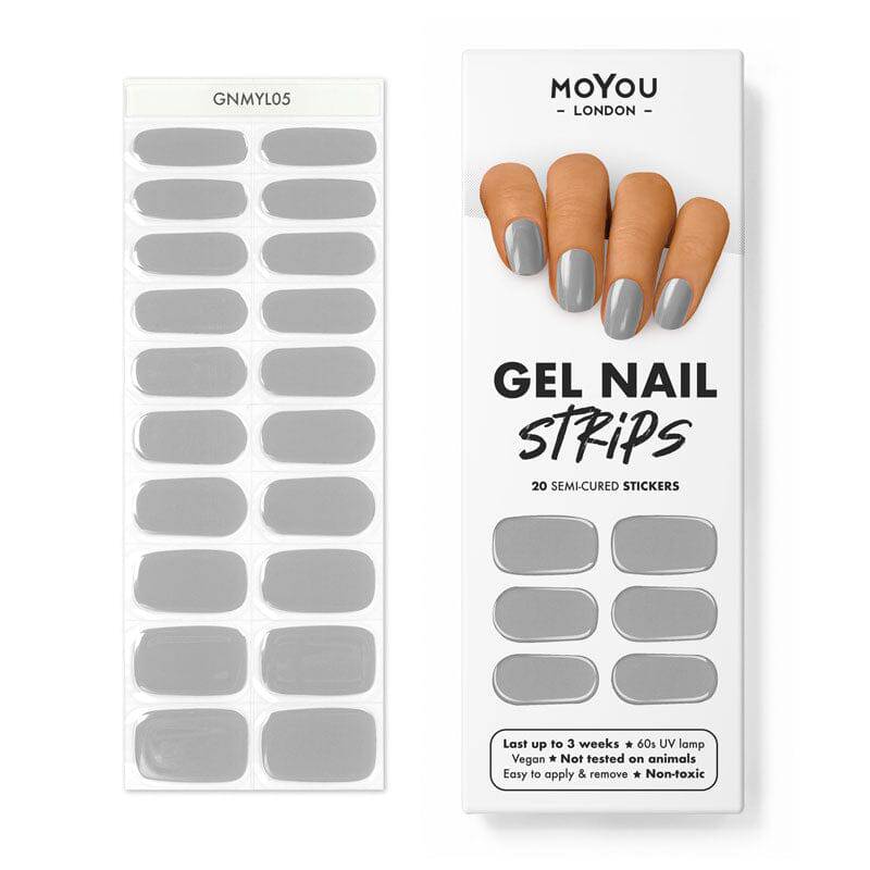 Gel Nail Strip ★ Concrete Love - MoYou London