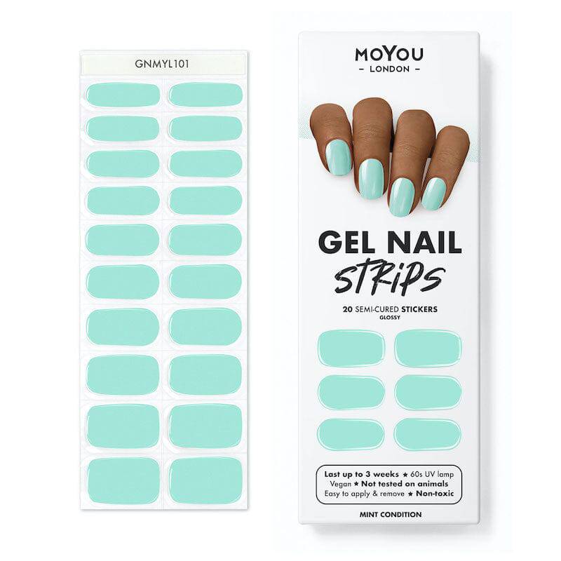 Gel Nail Strip ★ Mint Condition - MoYou London