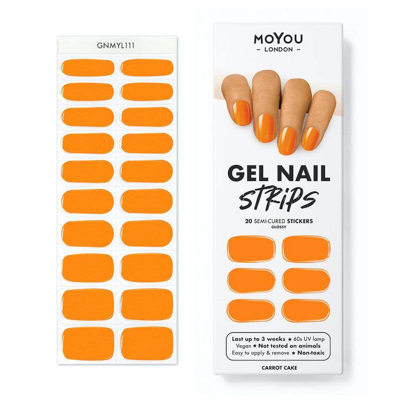 Gel Nail Strip ★ Carrot Cake - MoYou London