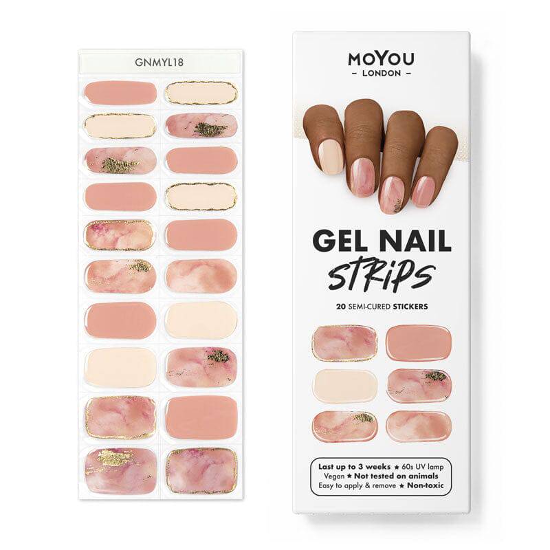Gel Nail Strip ★ Lost Marbles - MoYou London