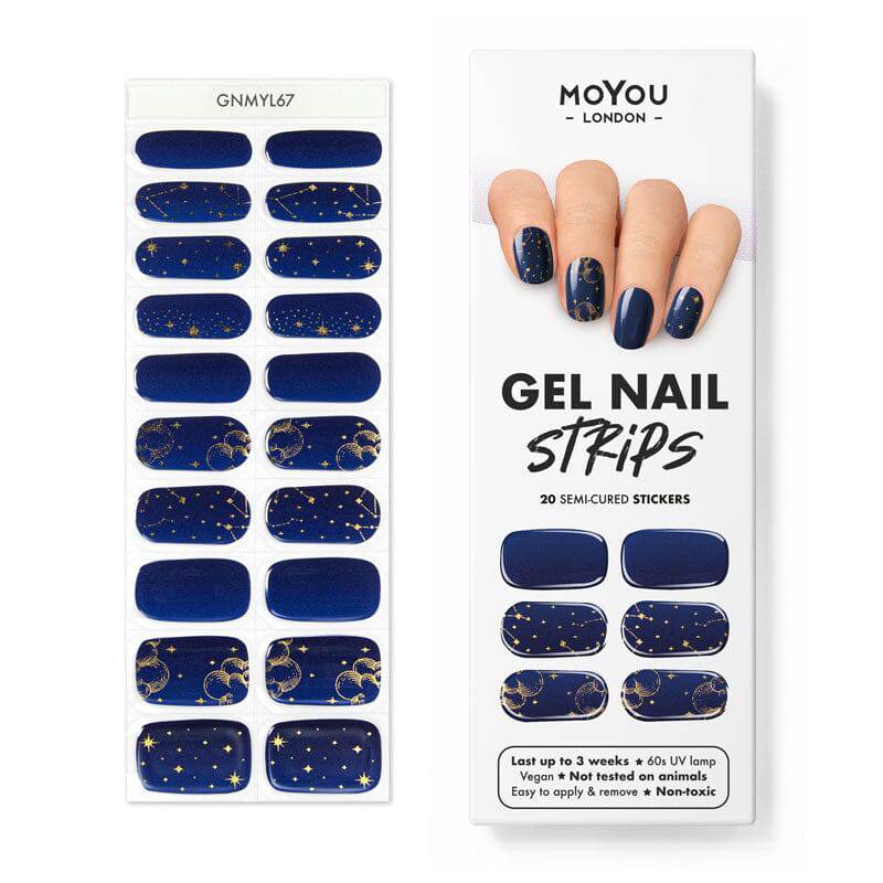 Gel Nail Strip ★ North Star - MoYou London