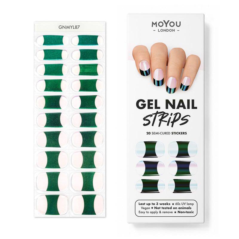 Gel Nail Strip ★ Absinthe Tips - MoYou London