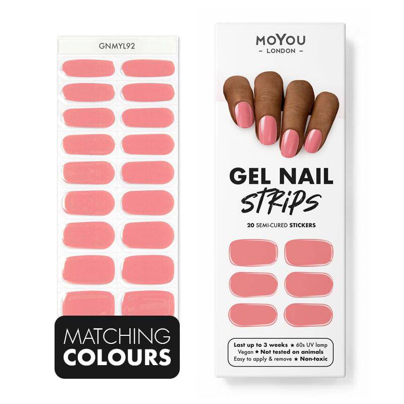 Gel Toe Strip ★ Flamingo Blush - MoYou London