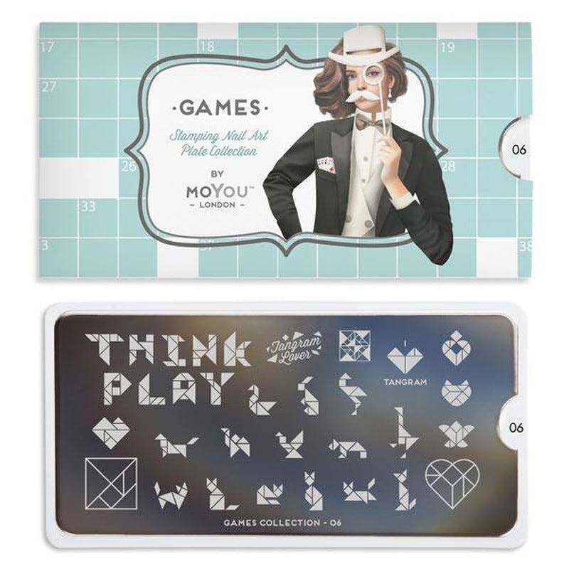 Games 06 ✦ Nail Stamping Plate - MoYou London