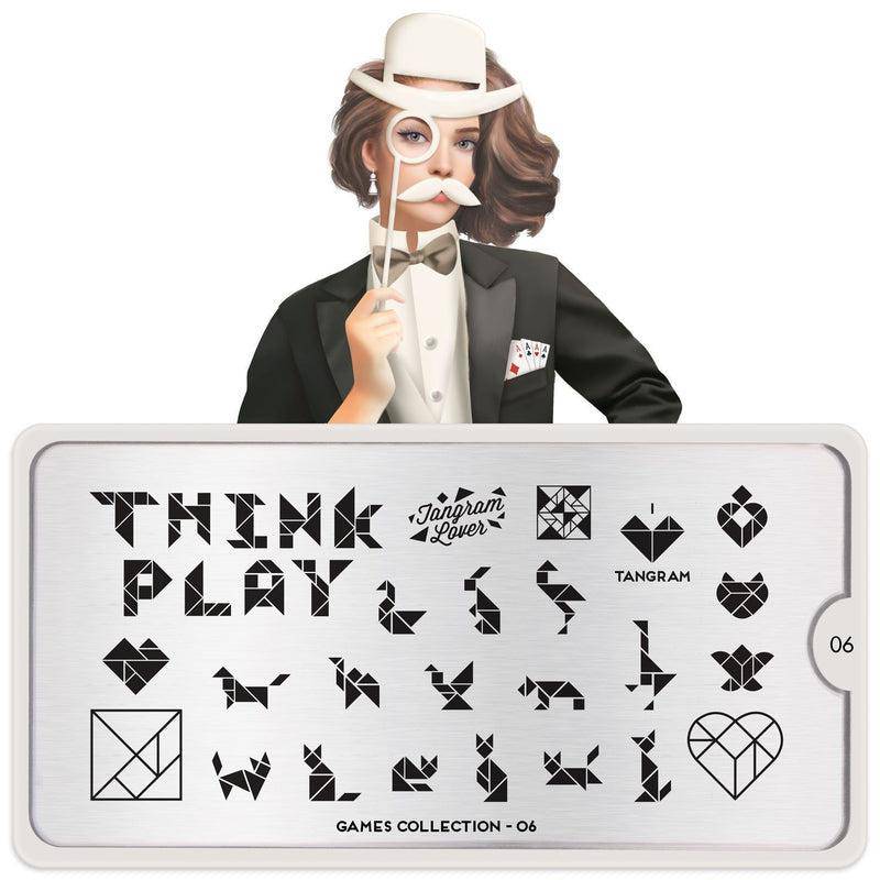 Games 06 ✦ Nail Stamping Plate - MoYou London