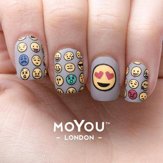 Geek 11 ✦ Nail Stamping Plate - MoYou London