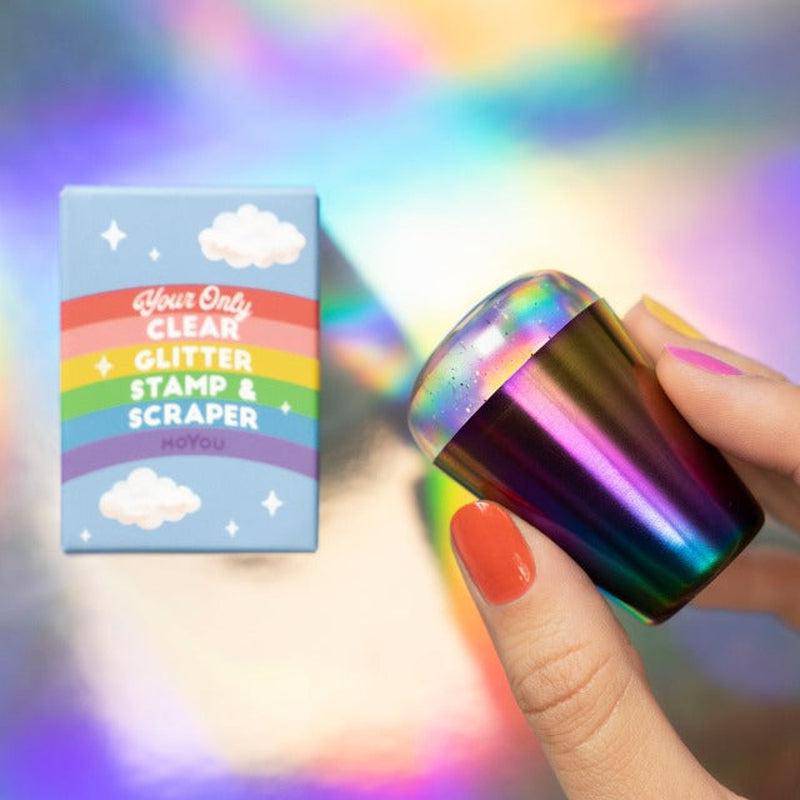 Glitter Stamper & Scraper - MoYou London