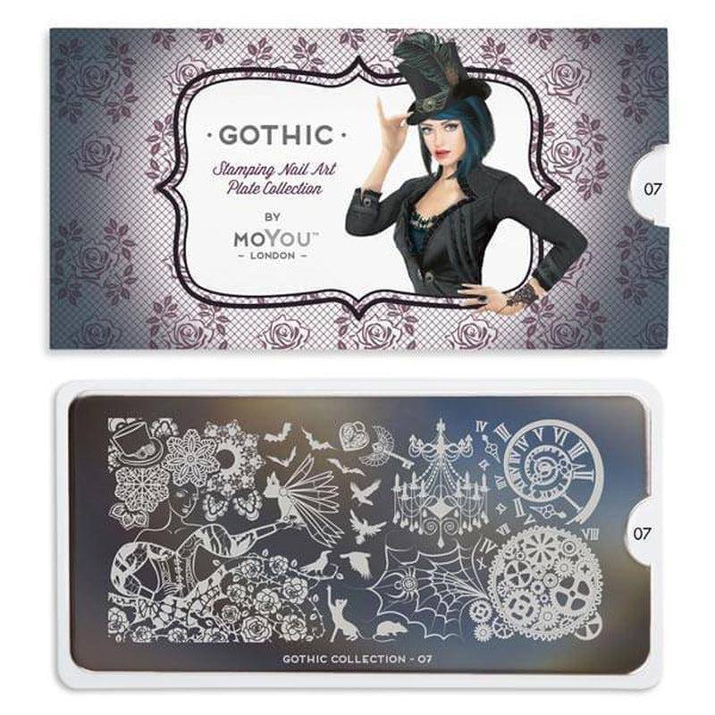 Gothic 07 ✦ Nail Stamping Plate - MoYou London