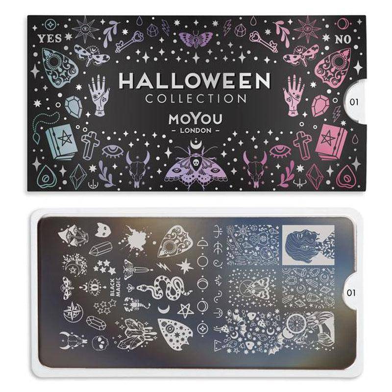Halloween 01 ✦ Nail Stamping Plate - MoYou London