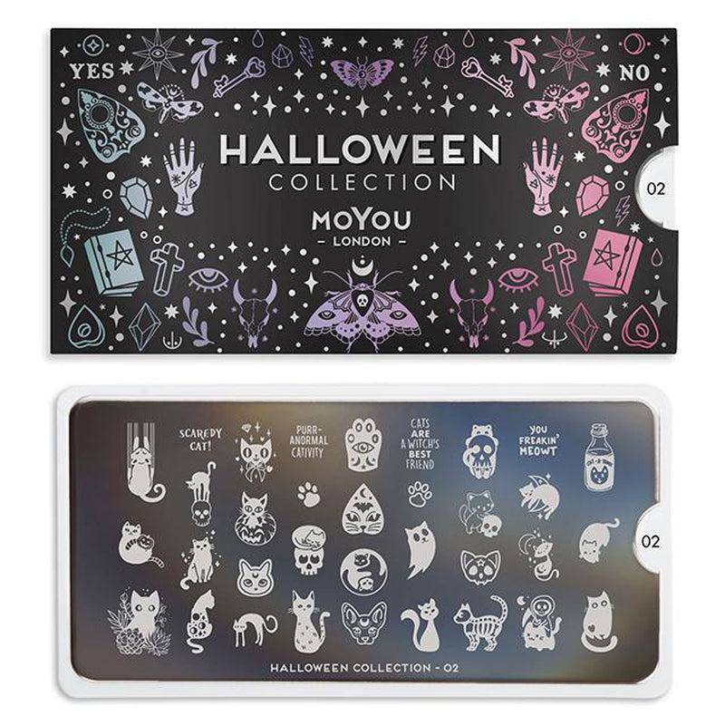 Halloween 02 ✦ Nail Stamping Plate - MoYou London