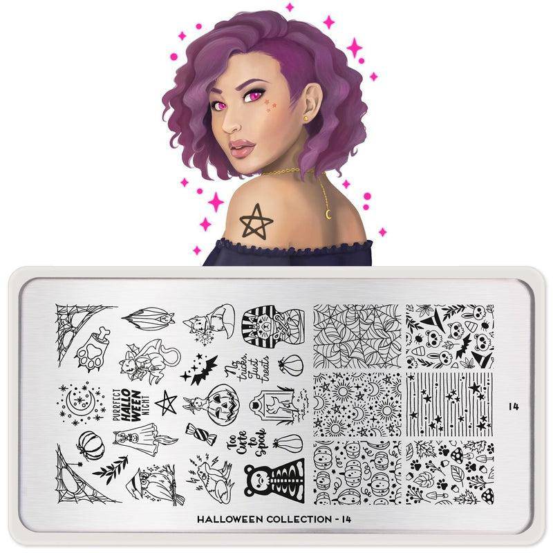 Halloween 14 ✦ Nail Stamping Plate - MoYou London