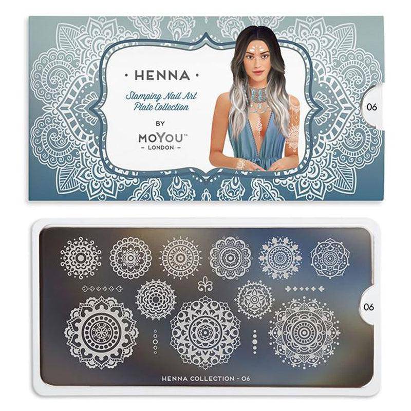 Henna 06 ✦ Nail Stamping Plate - MoYou London