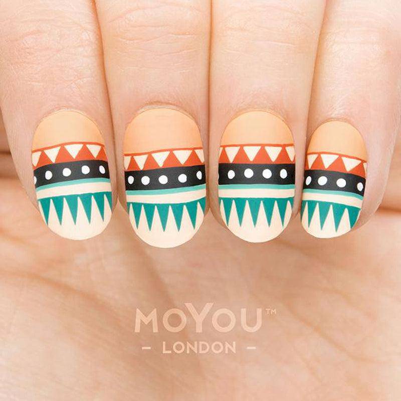 Henna 07 ✦ Nail Stamping Plate - MoYou London