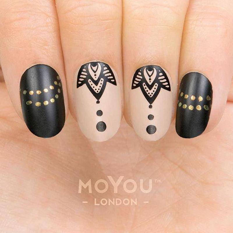 Henna 08 ✦ Nail Stamping Plate - MoYou London