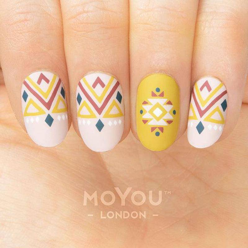 Henna 11 ✦ Nail Stamping Plate - MoYou London