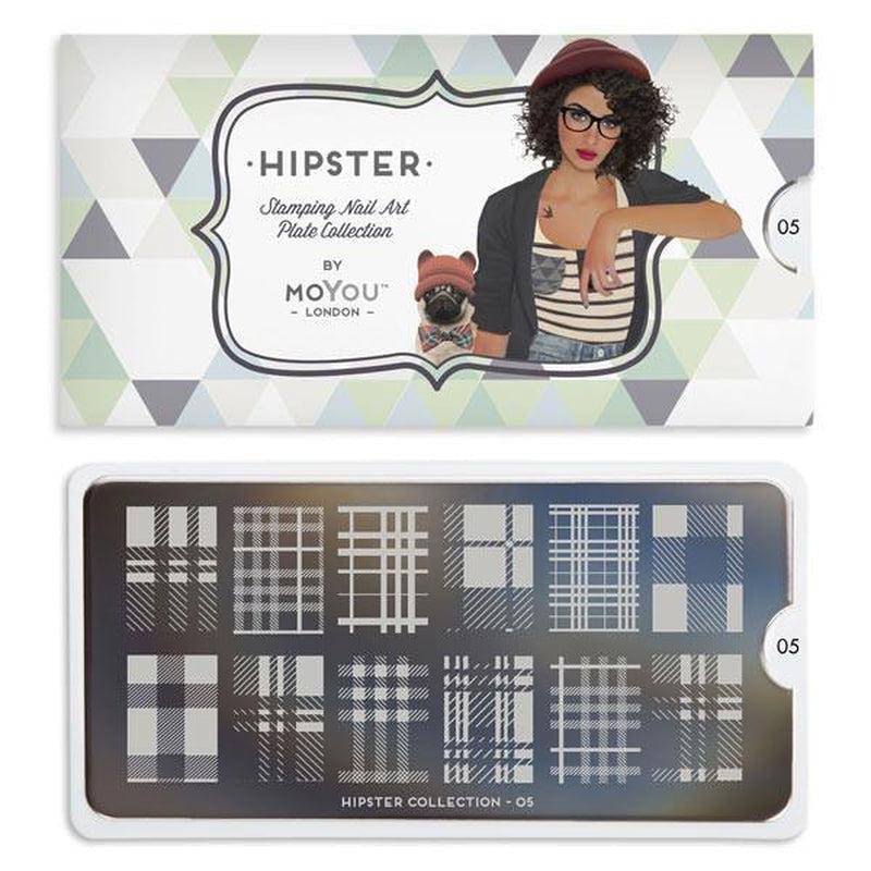Hipster 05 ✦ Nail Stamping Plate - MoYou London