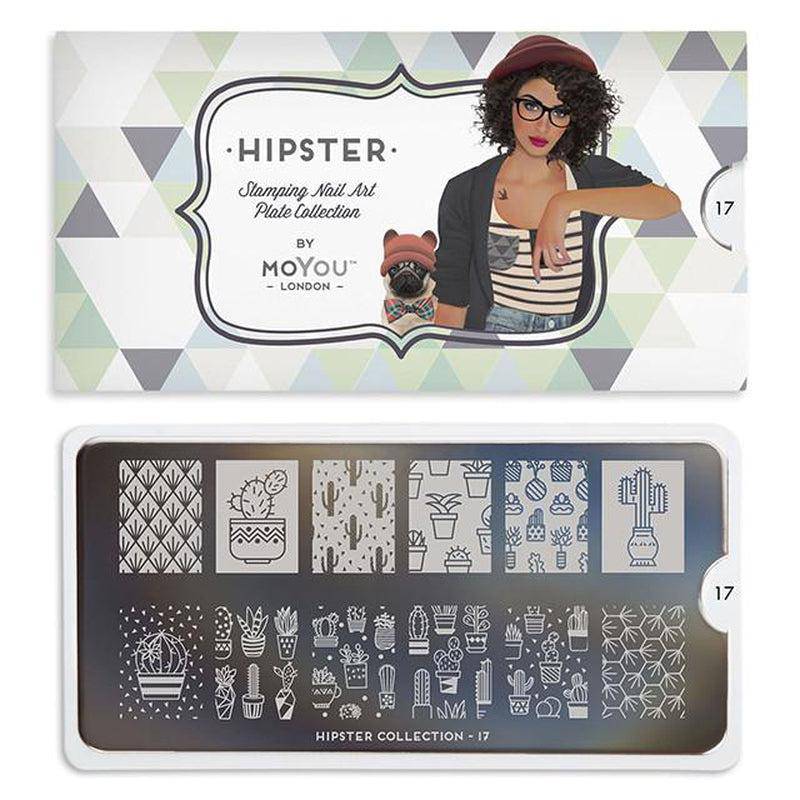 Hipster 17 ✦ Nail Stamping Plate - MoYou London