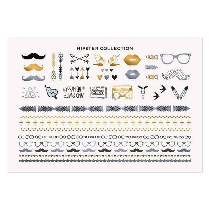 Hipster Feet Temporary Tattoo - MoYou London