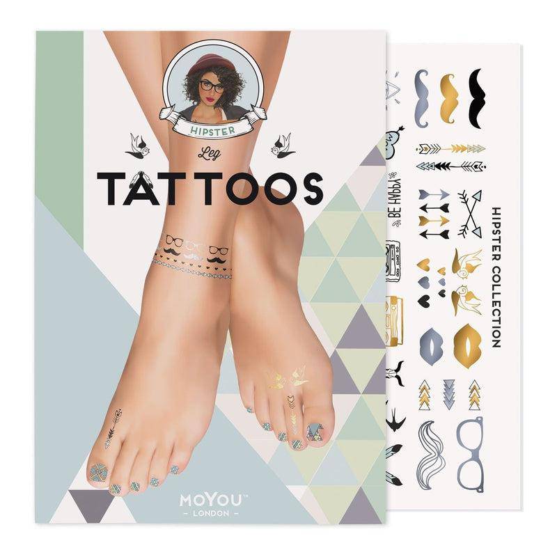 Hipster Feet Temporary Tattoo - MoYou London