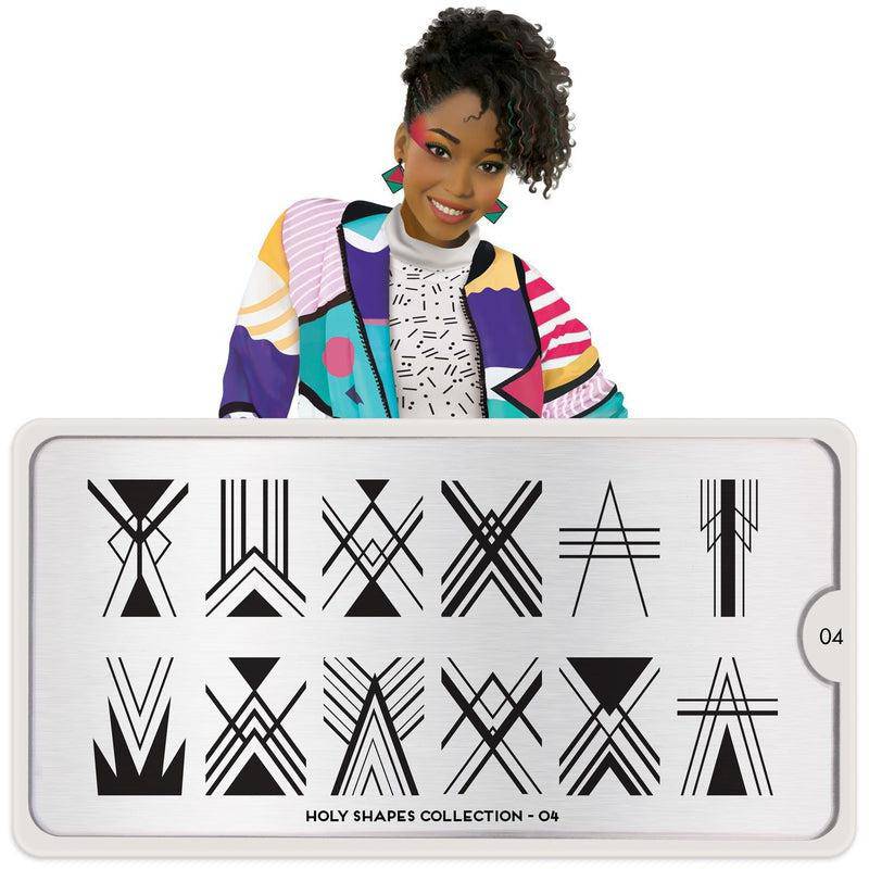 Holy Shapes 04 ✦ Nail Stamping Plates - MoYou London