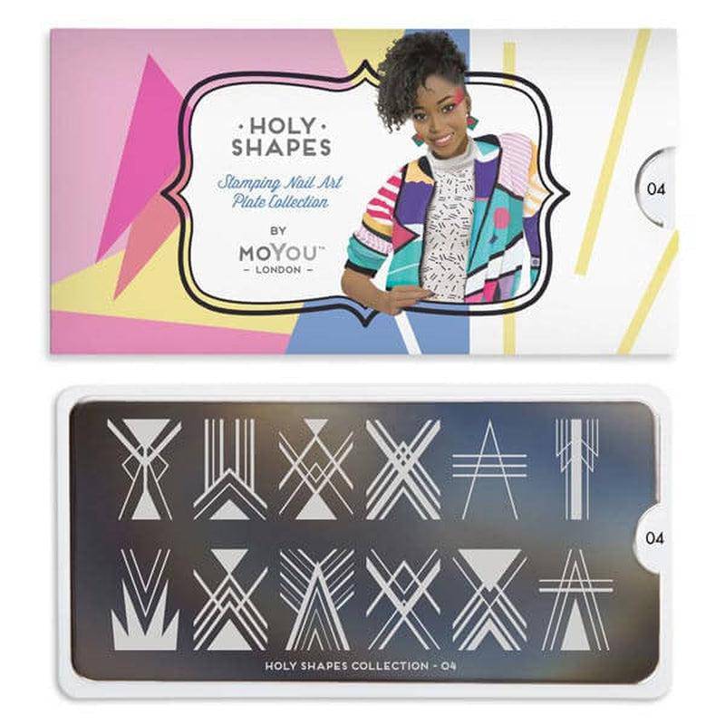 Holy Shapes 04 ✦ Nail Stamping Plates - MoYou London