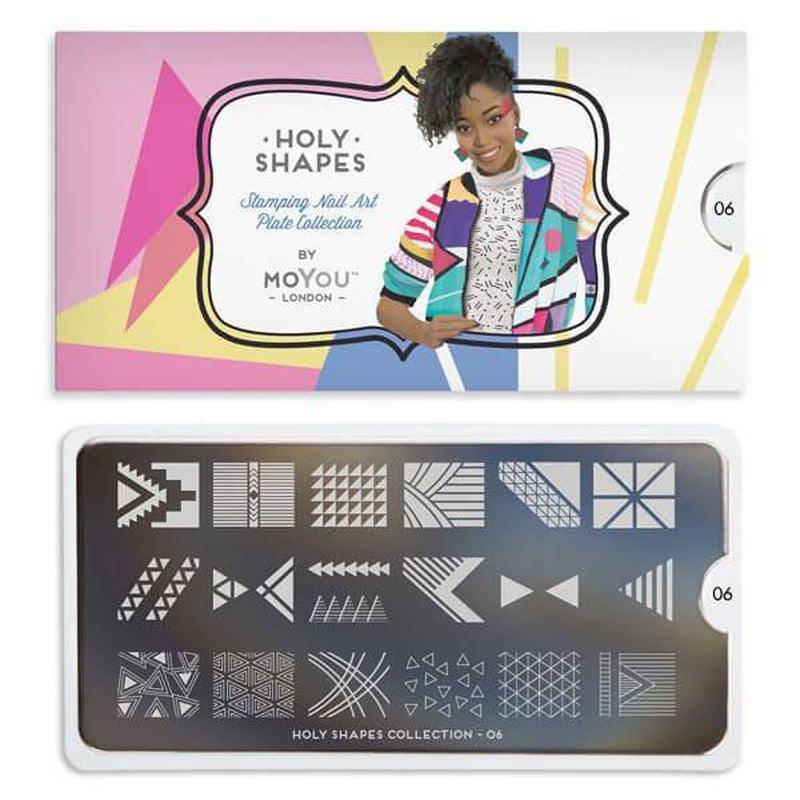 Holy Shapes 06 ✦ Nail Stamping Plates - MoYou London