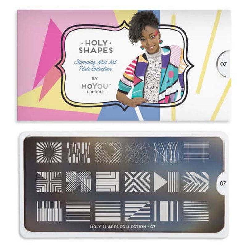 Holy Shapes 07 ✦ Nail Stamping Plates - MoYou London