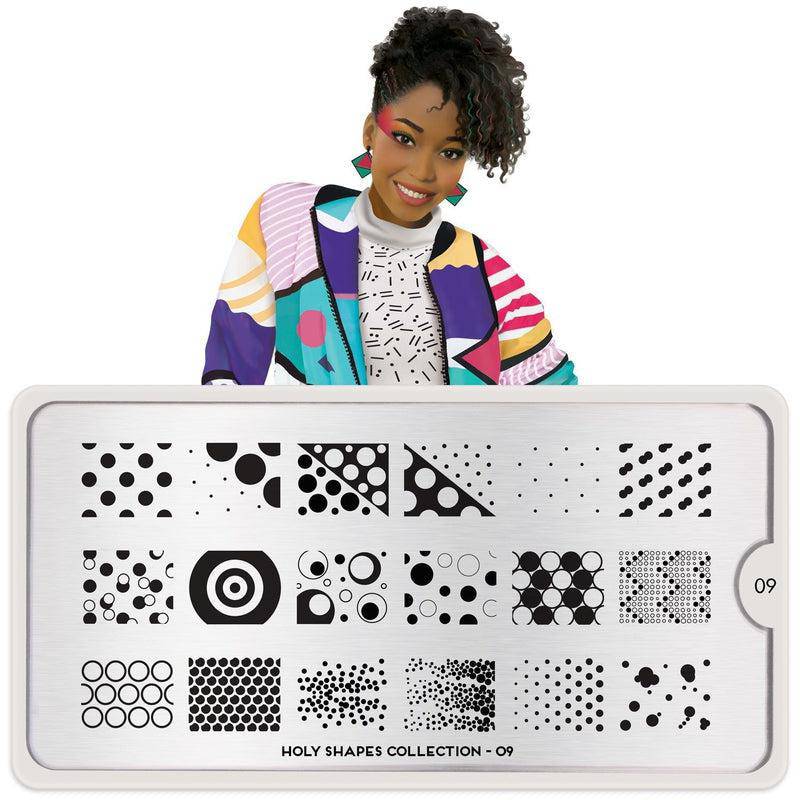 Holy Shapes 09 ✦ Nail Stamping Plates - MoYou London