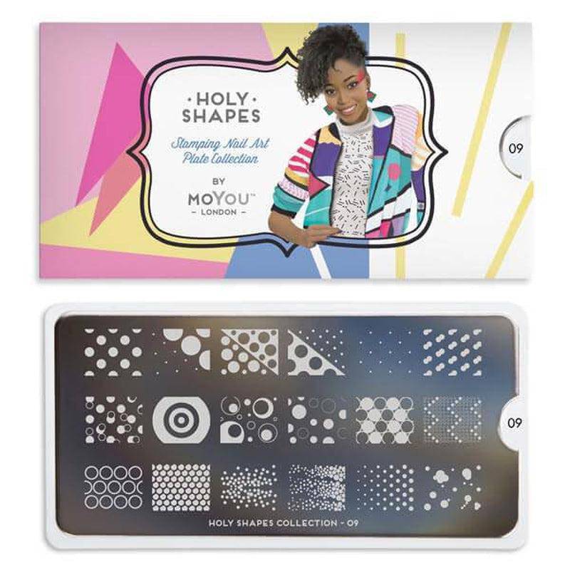 Holy Shapes 09 ✦ Nail Stamping Plates - MoYou London