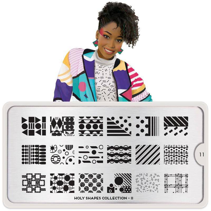 Holy Shapes 11 ✦ Nail Stamping Plates - MoYou London