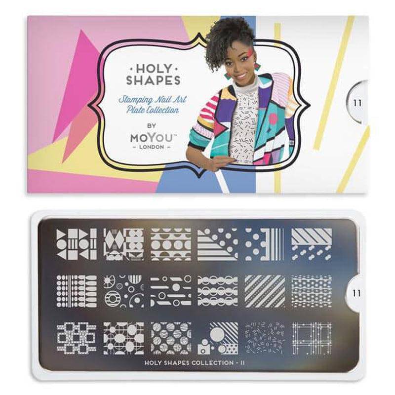 Holy Shapes 11 ✦ Nail Stamping Plates - MoYou London