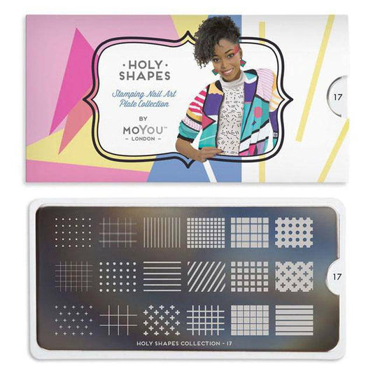 Holy Shapes 17 ✦ Nail Stamping Plates - MoYou London