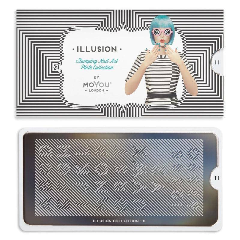 Illusion 11 ✦ Nail Stamping Plate - MoYou London