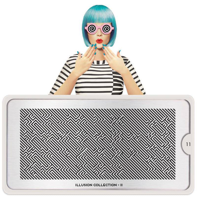 Illusion 11 ✦ Nail Stamping Plate - MoYou London