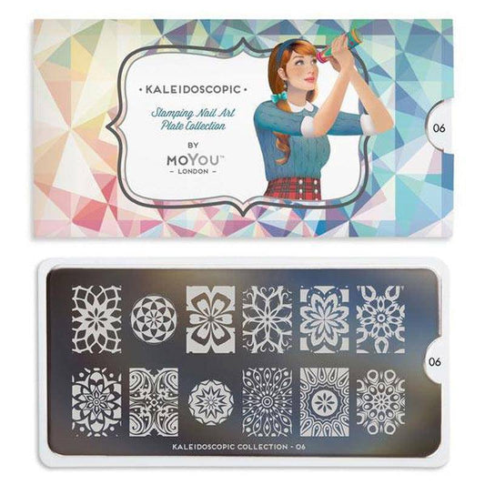 Kaleidoscope 06 ✦ Nail Stamping Plate - MoYou London