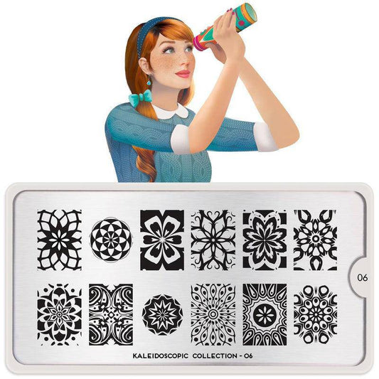 Kaleidoscope 06 ✦ Nail Stamping Plate - MoYou London