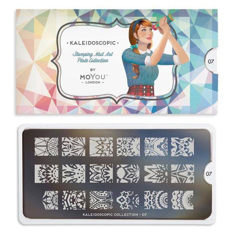 Kaleidoscope 07 ✦ Nail Stamping Plate - MoYou London