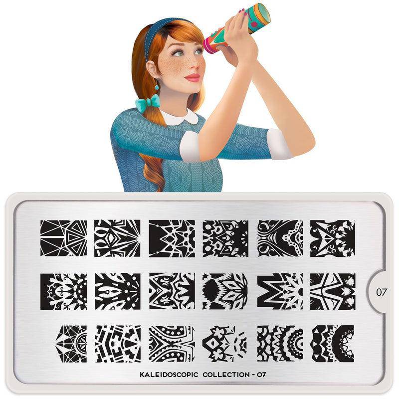 Kaleidoscope 07 ✦ Nail Stamping Plate - MoYou London